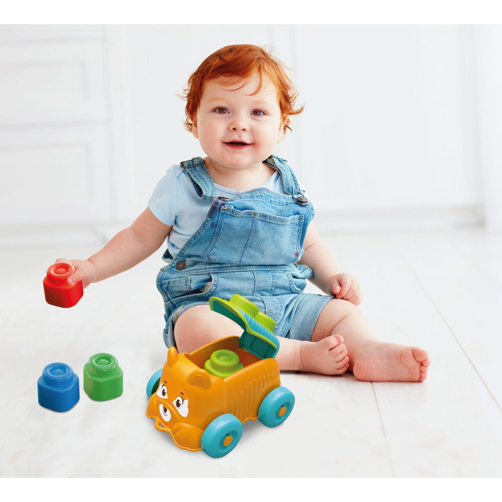 JUCARIE EDUCATIONALA SOFT CLEMMY CATEL PORTOCALIU CU CUBURI MOI - CLEMENTONI (CL17487)