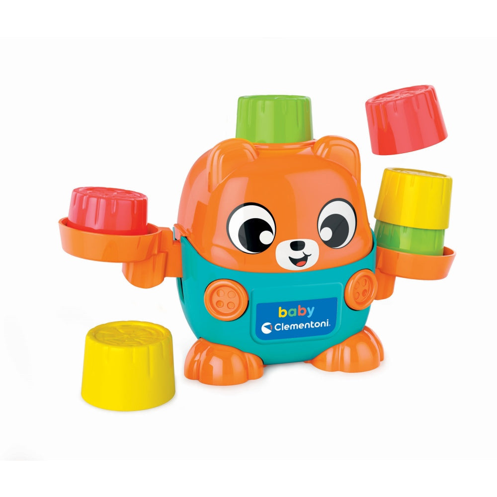 MONTESSORI URSULET DE ECHILIBRU PENTRU DEZVOLTAREA SENZORIALA COGNITIVA SI PSIHOMOTORIE - CLEMENTONI (CL17493)