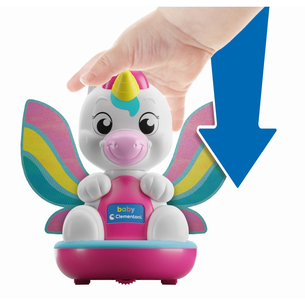 JUCARIE APASA SI SE INVARTE DIVERSE MODELE UNICORN SI DRAGON - CLEMENTONI (CL17498)