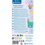 ZORNAITOARE INTERACTIVA ALPACA CU LUMINI SI SUNETE CE CONTRIBUIE LA DEZVOLTAREA MULTISENZORIALA - CLEMENTONI (CL17505)