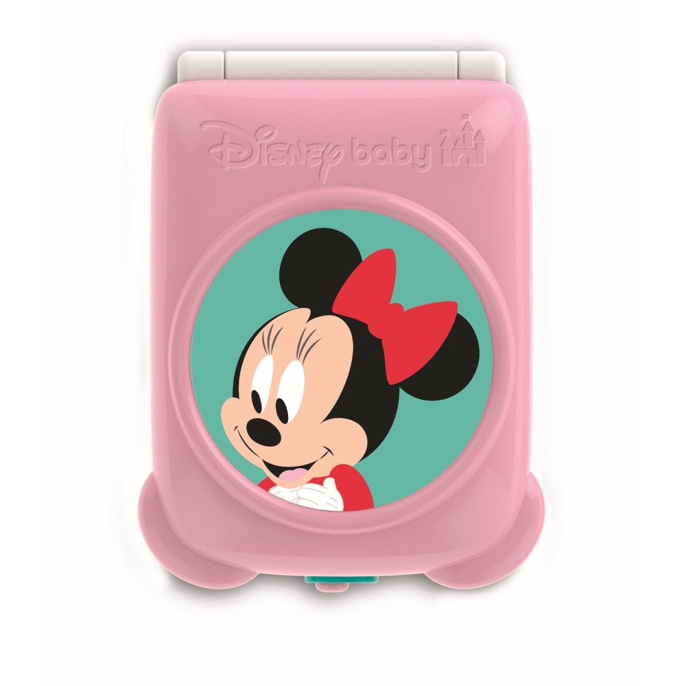 TELEFON FLIP MINNIE MOUSE CARE DEZVOLTA ABILITATILE MOTORII FINE SI SIMTUL TACTIL - CLEMENTONI (CL17515)