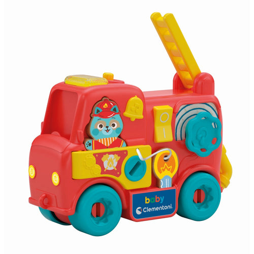 MONTESSORI CAMION DE POMPIERI CU DIVERSE ACTIVITATI - CLEMENTONI (CL17551)