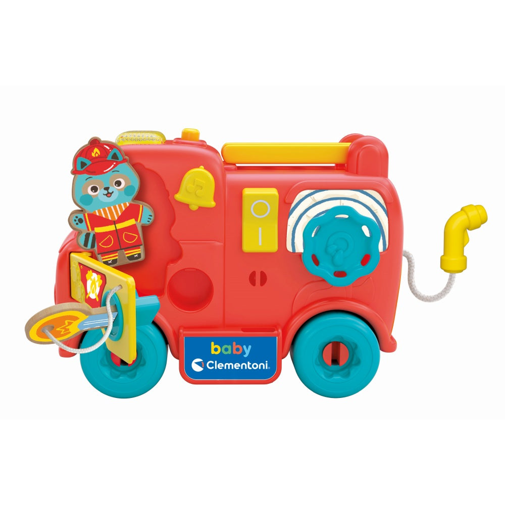 MONTESSORI CAMION DE POMPIERI CU DIVERSE ACTIVITATI - CLEMENTONI (CL17551)