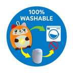 JUCARIE VULPE DE PLUS CU LUMINA DE NOAPTE SI SUNETE PENTRU RELAXARE SI SOMN LINISTIT - CLEMENTONI (CL17555)