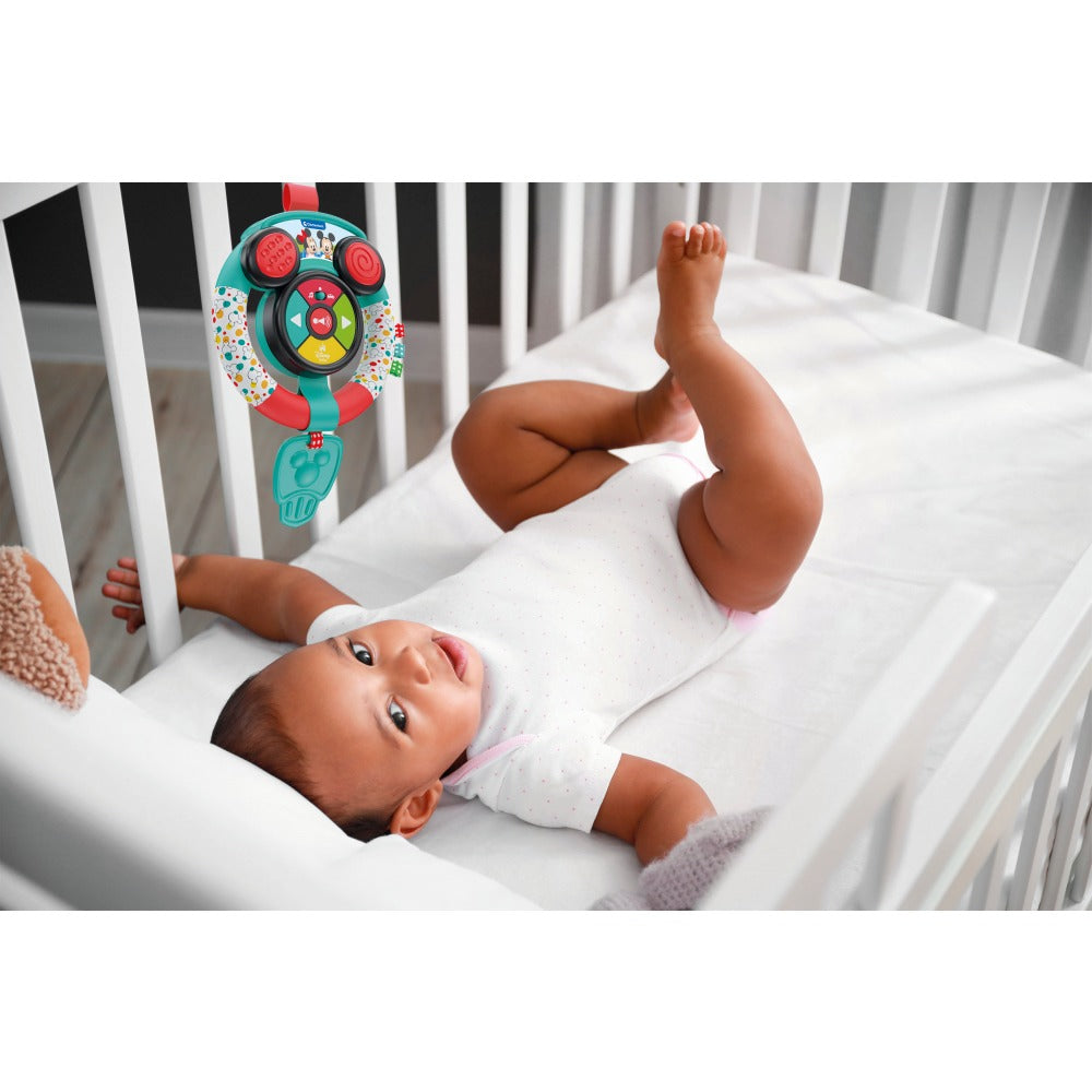 VOLAN INTERACTIV MICKEY SI MINNIE CU LUMINI SI SUNETE CE AJUTA LA DEZVOLTAREA COGNITIVA - CLEMENTONI (CL17557)