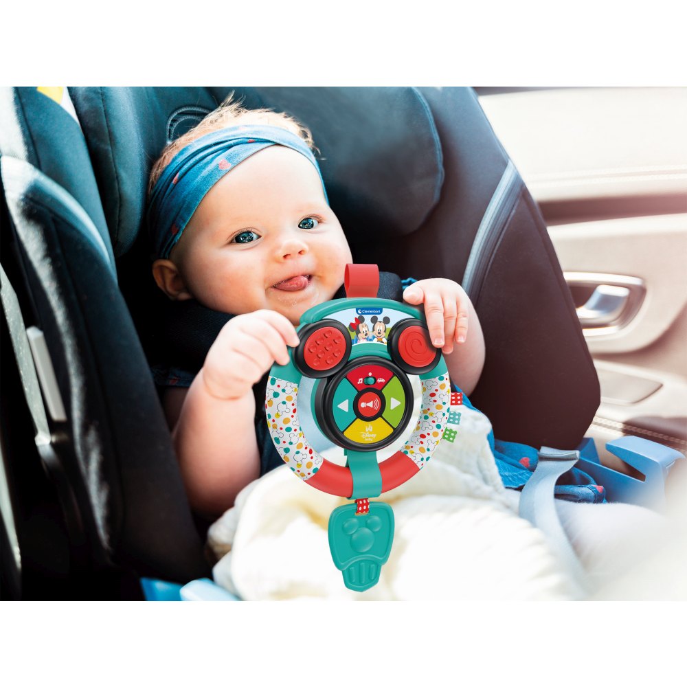 VOLAN INTERACTIV MICKEY SI MINNIE CU LUMINI SI SUNETE CE AJUTA LA DEZVOLTAREA COGNITIVA - CLEMENTONI (CL17557)