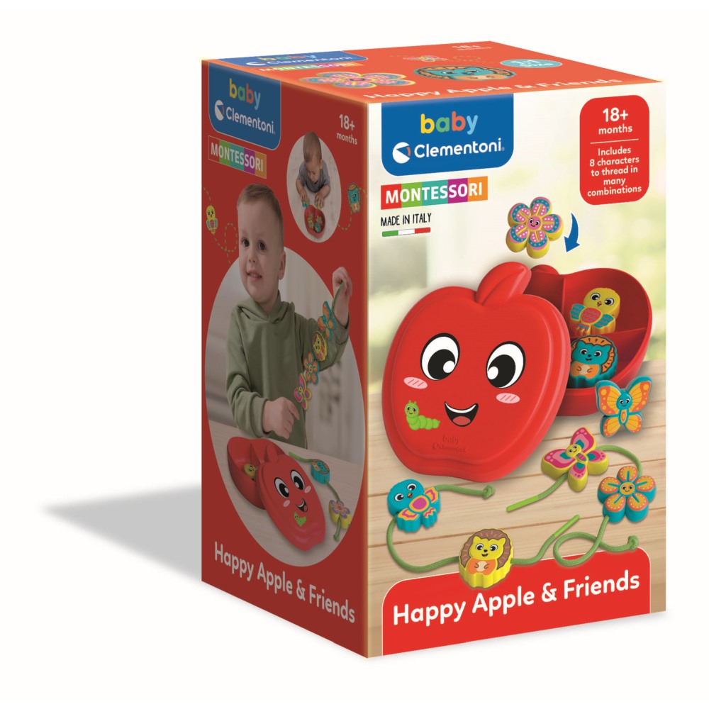 JOC MONTESSORI DE INDEMANARE CU SNUR MARUL VESEL SI PRIETENII - CLEMENTONI (CL17600)