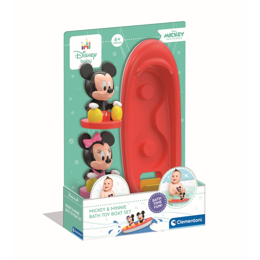 BARCUTA PLUTITOARE CU FIGURINE MICKEY SI MINNIE - CLEMENTONI (CL17626)