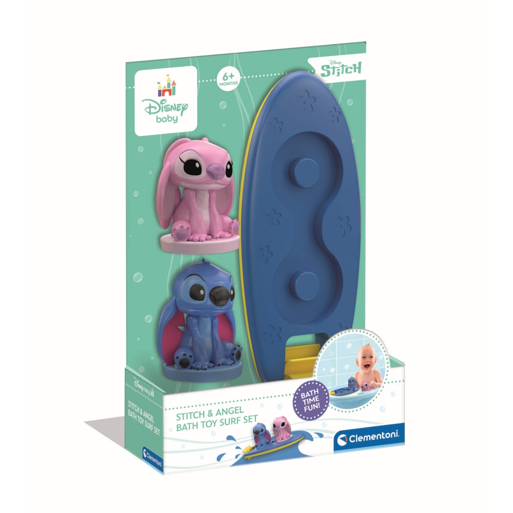 Placa de surf plutitoare cu figurine Stitch si Angel