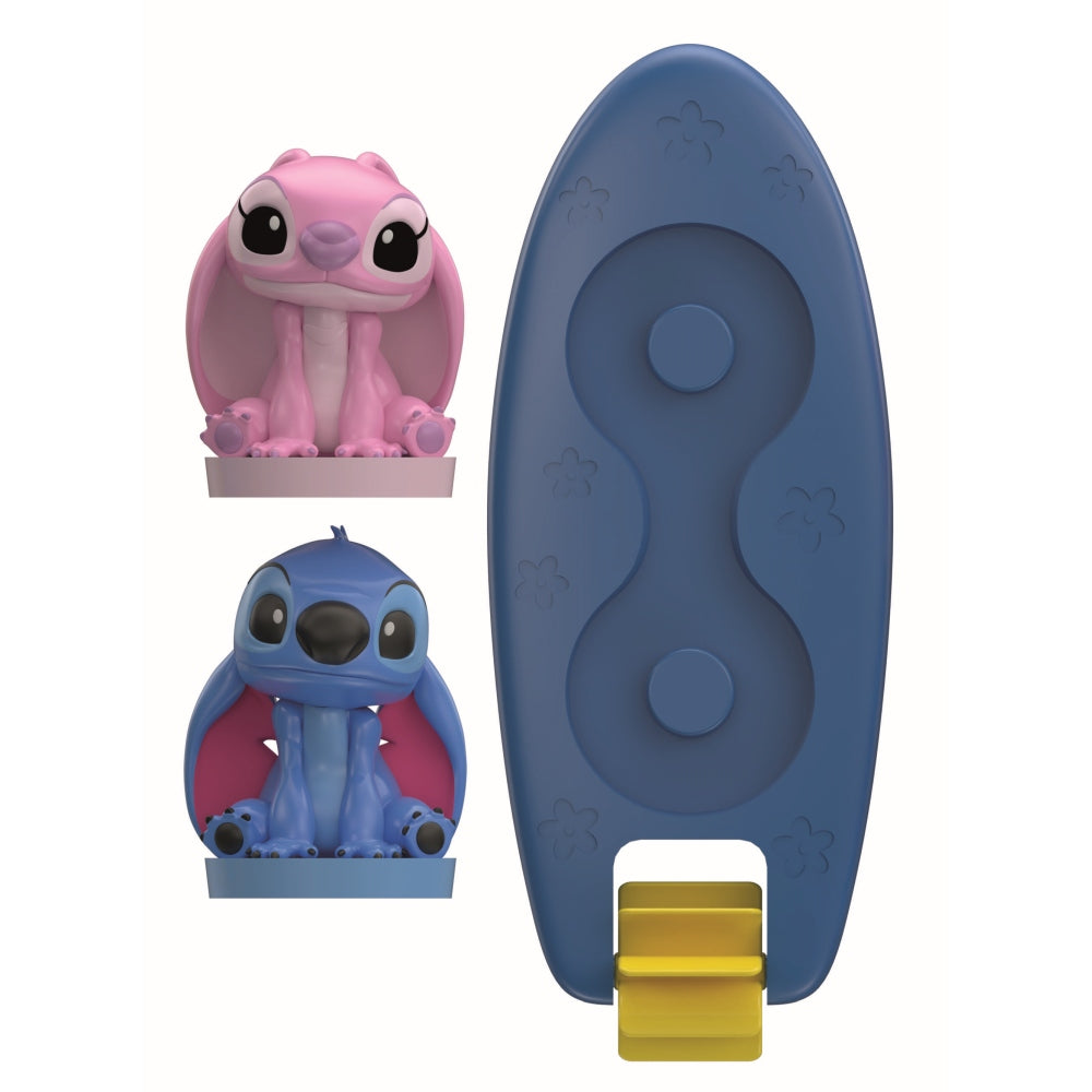 PLACA DE SURF PLUTITOARE CU FIGURINE STITCH SI ANGEL - CLEMENTONI (CL17627)