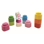 SET DE JOACA EDUCATIONAL SOFT CLEMMY UNICORN CU 10 CUBURI DE CONSTRUCTIE MOI SI LAVABILE - CLEMENTONI (CL17630)
