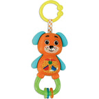 SET CADOU BEBELUSI PENTRU DEZVOLTAREA MULTISENZORIALA CE INCLUDE ZORNAITOARE CATEL CHEI PENTRU DENTITIE SI PATURICA DE CONFORT - CLEMENTONI (CL17804)