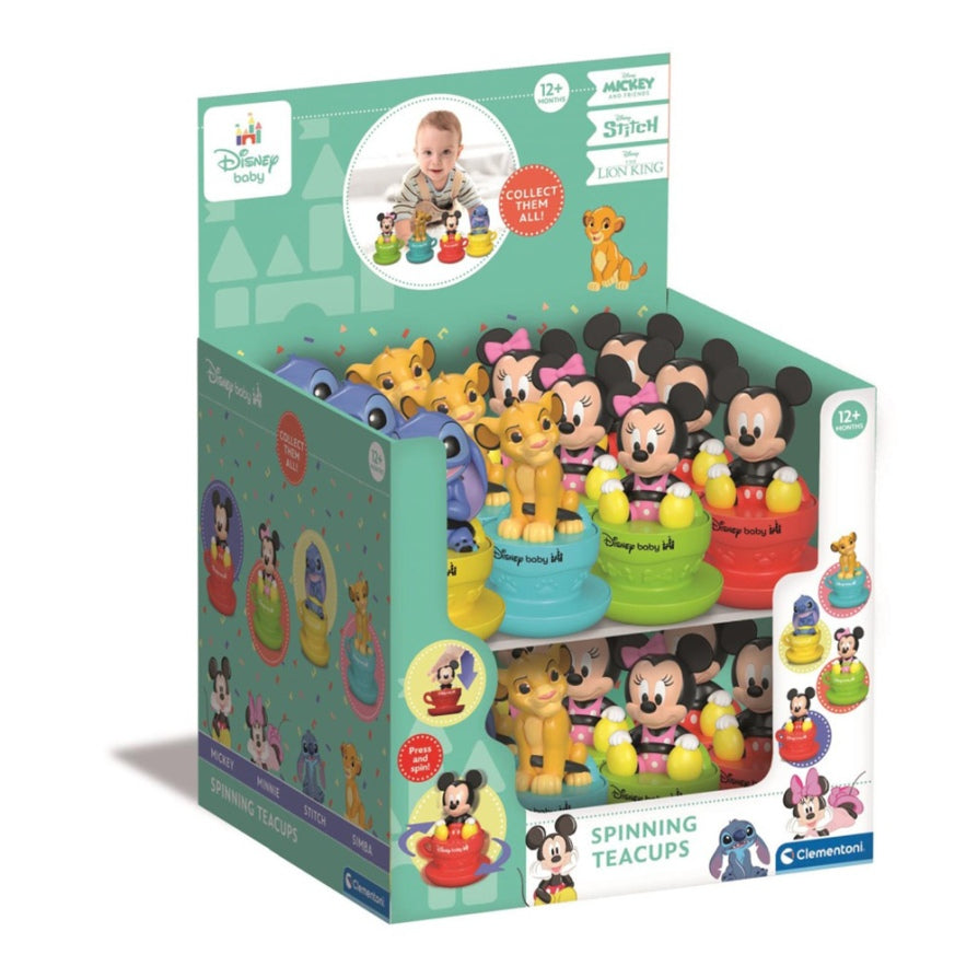 DISNEY PUSH AND SPIN TOY - CLEMENTONI (CL17891)