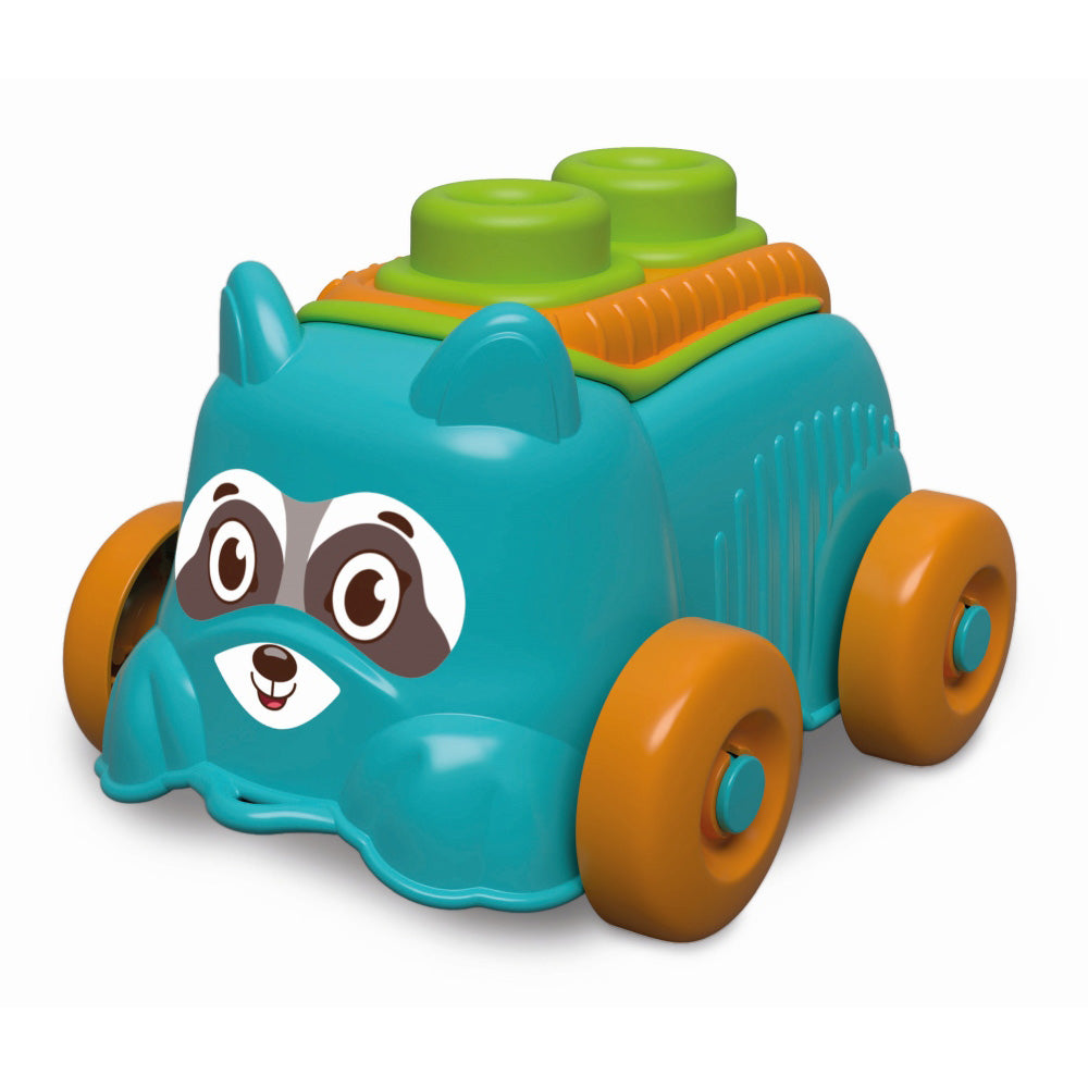 SOFT CLEMMY PUPPY WITH DIFFERENT COLORED CUBES - CLEMENTONI (CL17904)