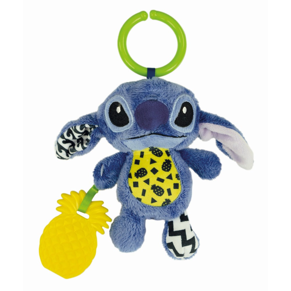 JUCARIE SENZORIALA PLUS DISNEY STITCH CU ZORNAITOARE PENTRU DEZVOLTAREA SIMTURILOR - CLEMENTONI (CL17919)