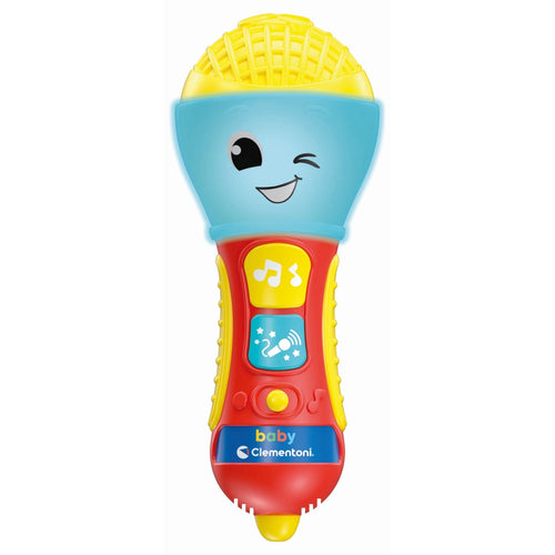 JUCARIE INTERACTIVA MICROFON MUZICAL PENTRU DEZVOLTAREA MULTISENZORIALA - CLEMENTONI (CL17925)