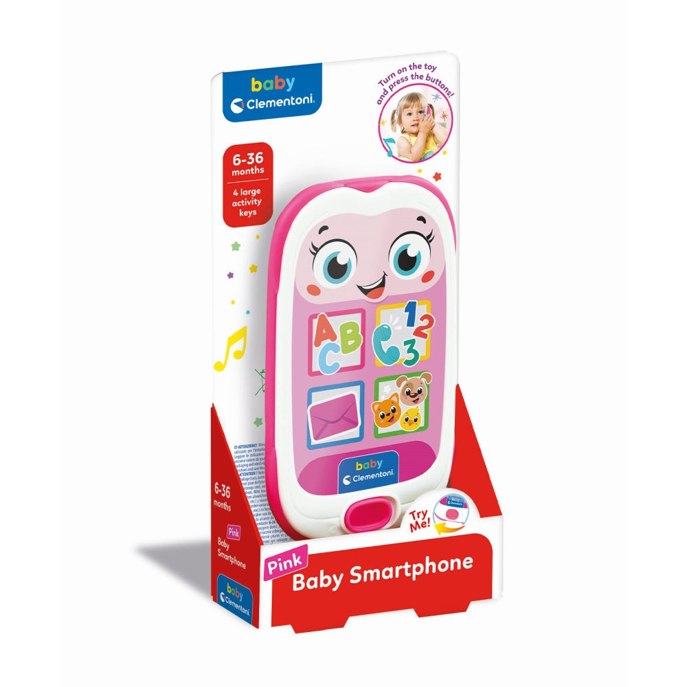 Smartphone roz interactiv cu multe efecte de sunet