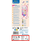 SMARTPHONE ROZ INTERACTIV CU MULTE EFECTE DE SUNET - CLEMENTONI (CL17939)