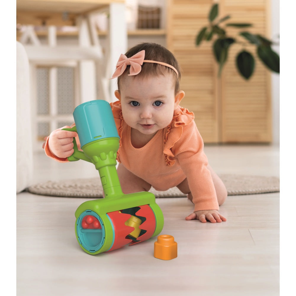 JUCARIE EDUCATIONALA SOFT CLEMMY ASPIRATOR PENTRU DEZVOLTAREA SENZORIALA SI MOTORIE A COPIILOR - CLEMENTONI (CL17975)