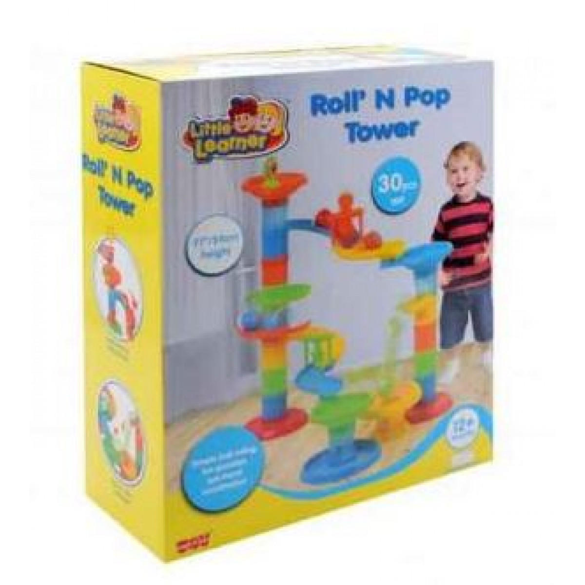 JUCARIE INTERACTIVA - TURNULET CU BILUTE (30 PIESE) - LITTLE LEARNER (4226)