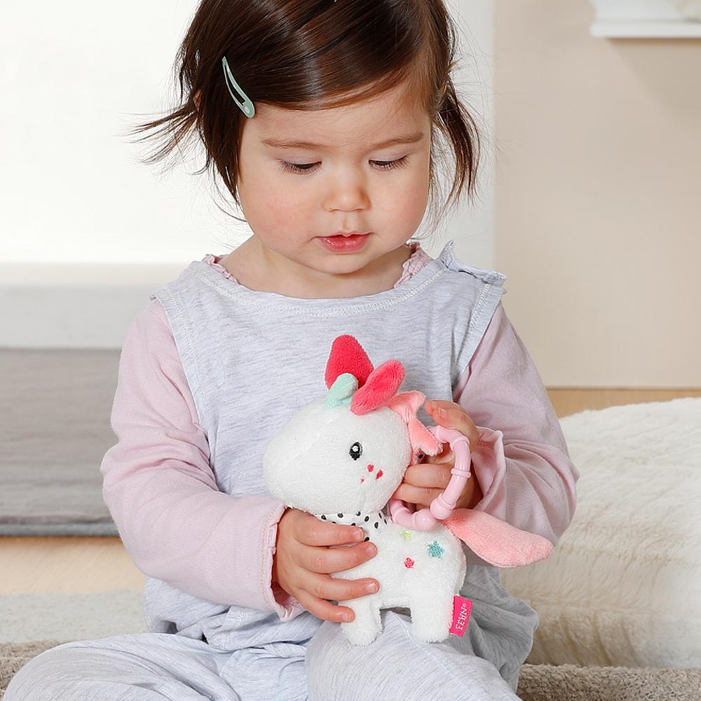 JUCARIE DE PLUS MINI - UNICORN - FEHN (057416) - Libelula Vesela - Jucarii