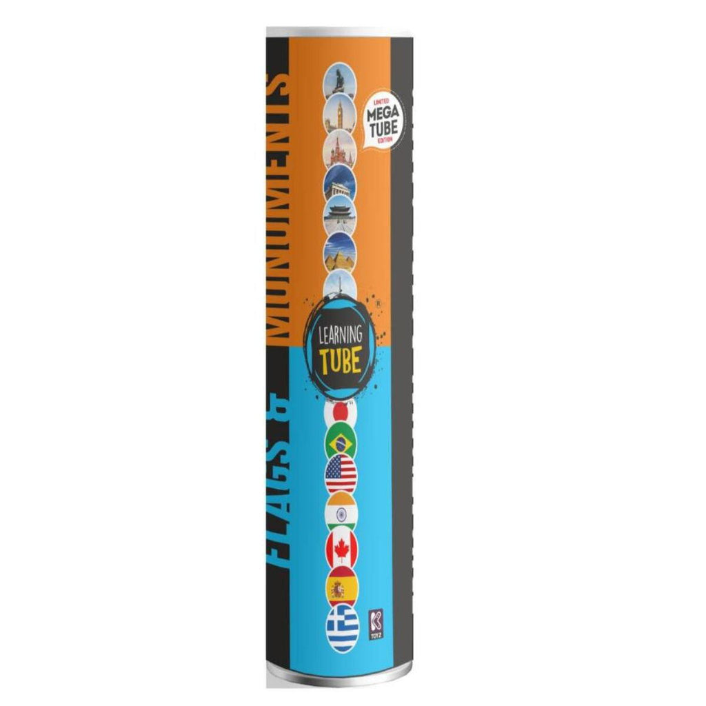 JOC LEARNING TUBE® - STEAGURI & MONUMENTELE LUMII - K-TOYZ (LT-028)