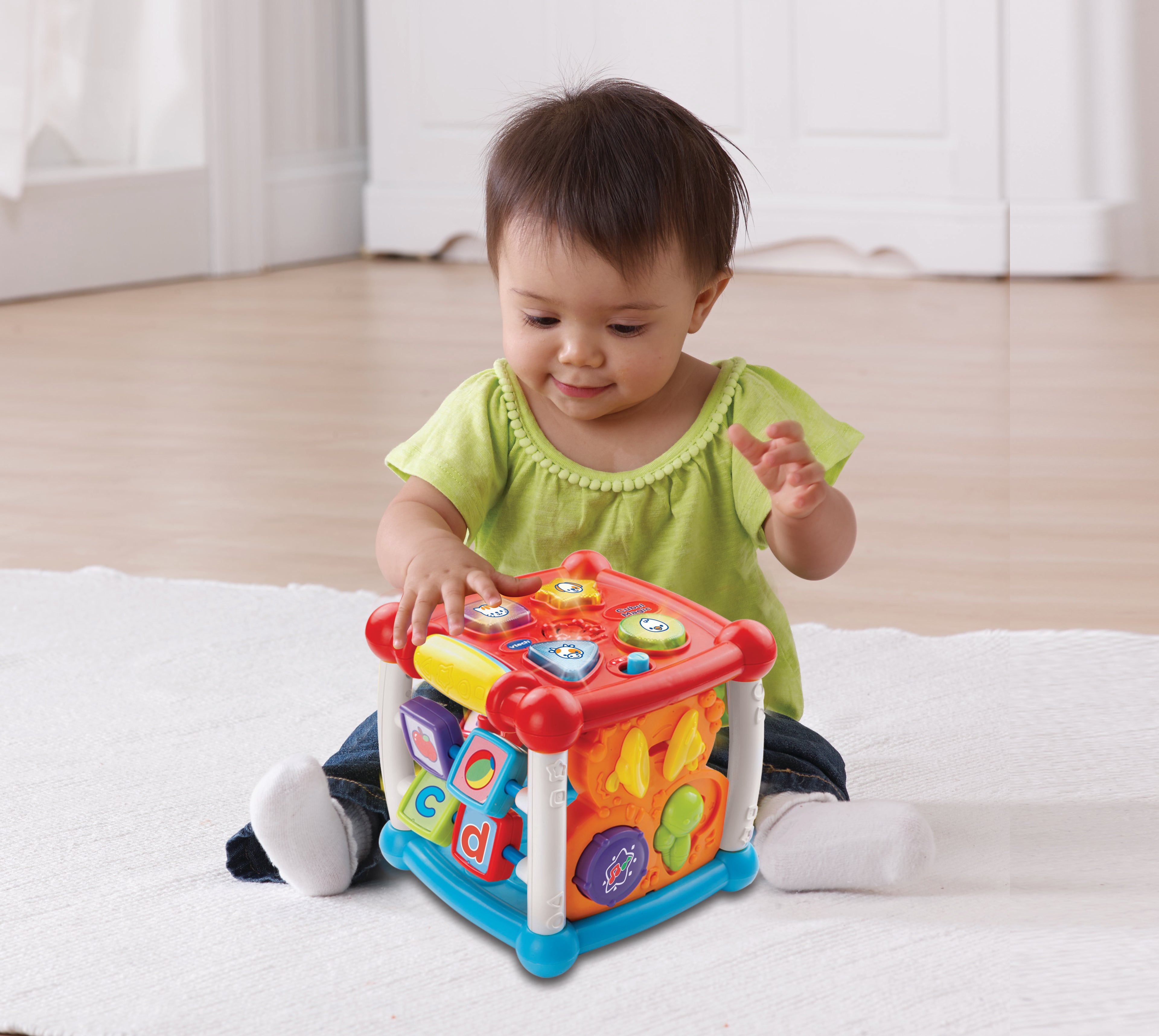 VTECH BABY INTERACTIVE TOY - THE MAGIC CUBE (VT150512)