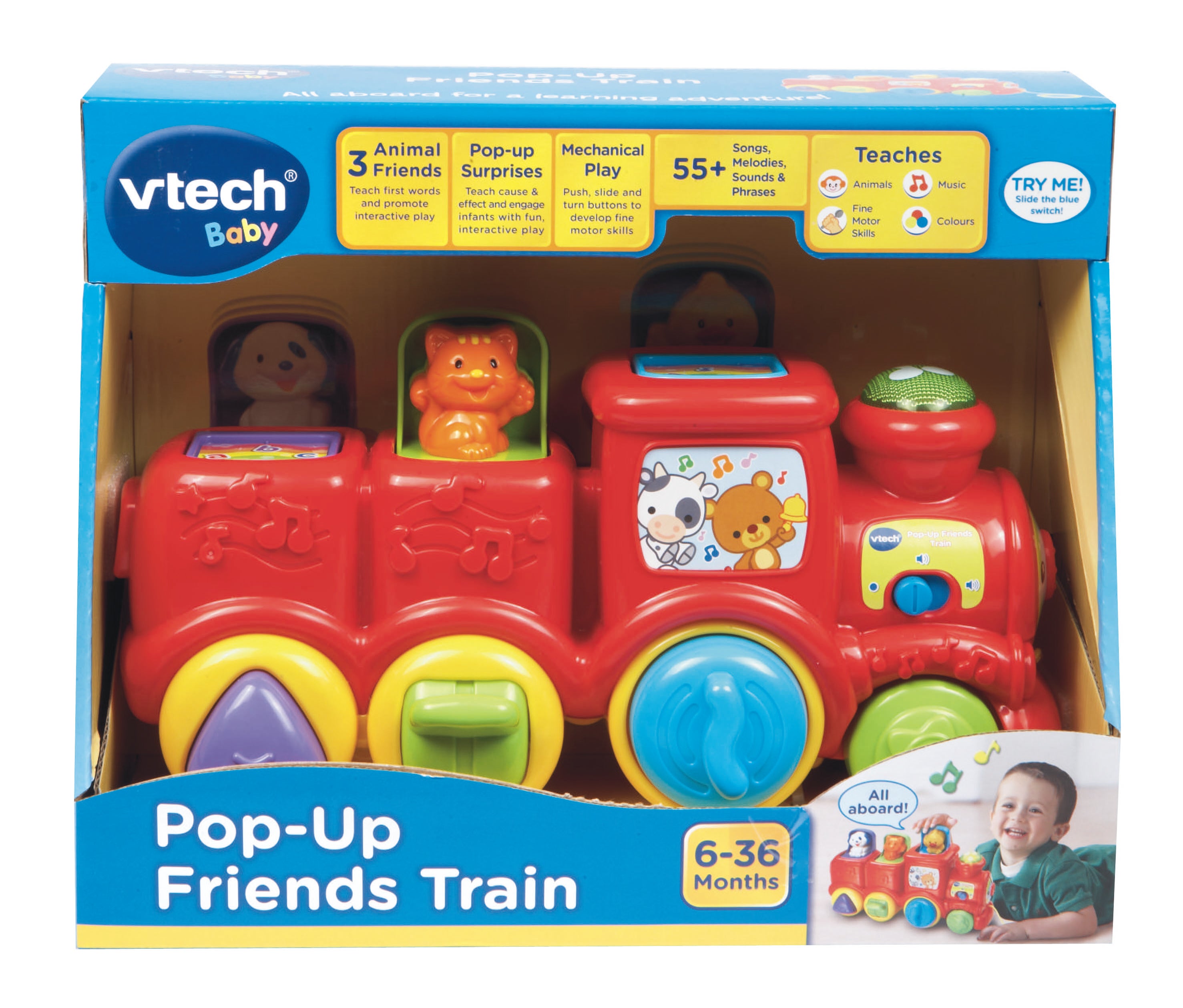 TREN PRIETENOS - VTECH (VT151103)