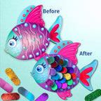 DECORATIUNI CU FOLII DE TRANSFER - ANIMALUTE MARINE - CHALK AND CHUCKLES (CCPPL107)