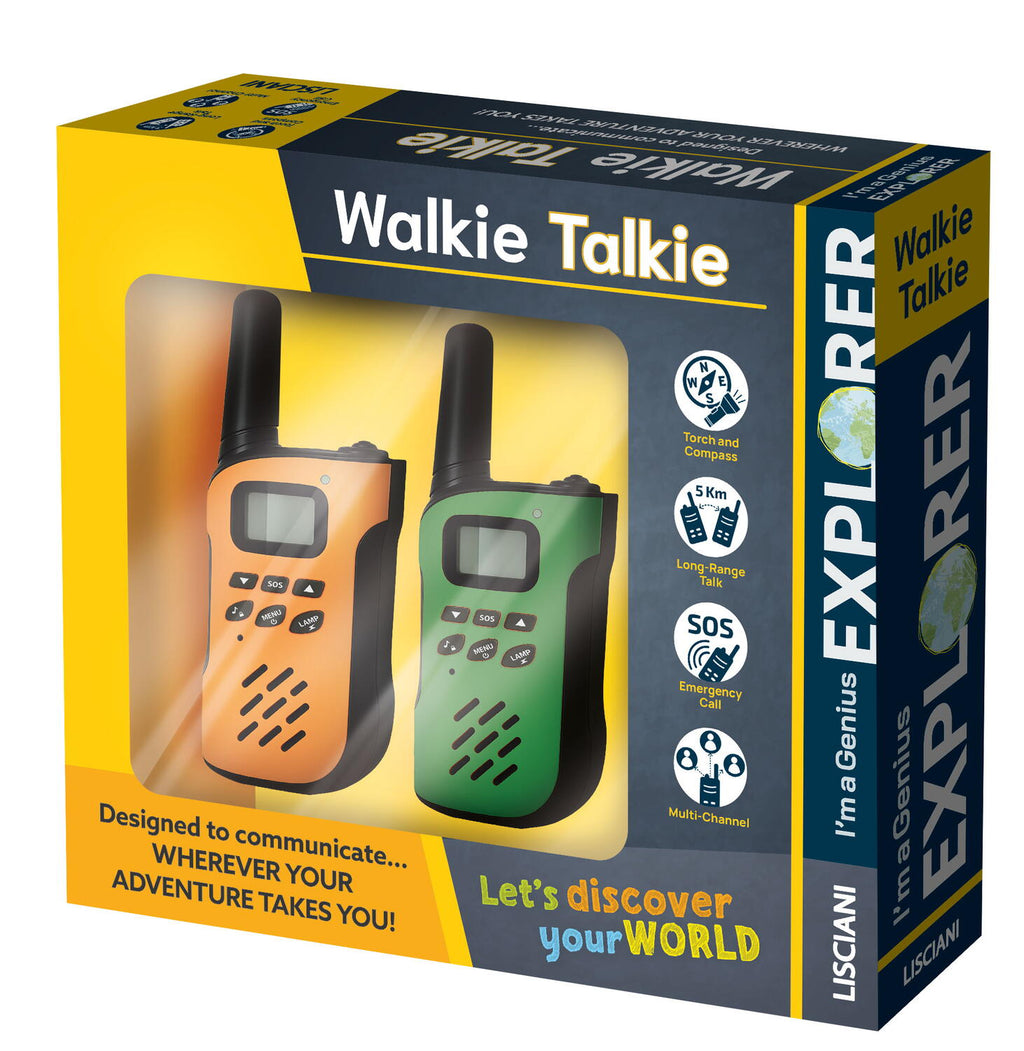 MICUL GENIU EXPLORATOR - SET WALKIE - TALKIE - LISCIANI (L117116)