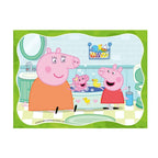PUZZLE PEPPA PIG 4 PUZZLE IN CUTIE 12 16 20 24 PIESE - RAVENSBURGER (RVSPC04104)