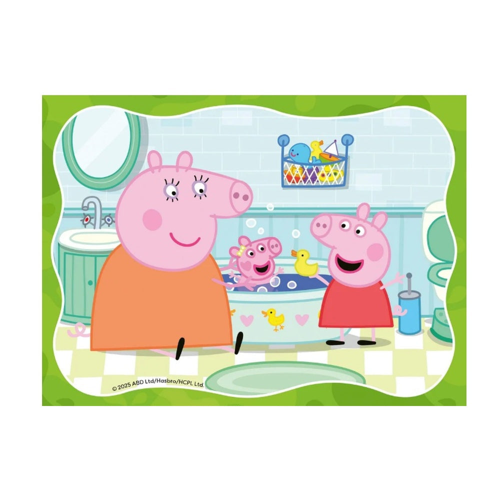 PUZZLE PEPPA PIG 4 PUZZLE IN CUTIE 12 16 20 24 PIESE - RAVENSBURGER (RVSPC04104)