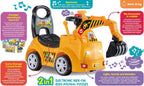 MASINUTA RIDE ON 2 IN 1 - BULDOZER - LISCIANI (L102242)