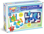 SET ACTIVITATI CU CUBURI DIN LEMN - NUMBERBLOCKS® - HAND2MIND (HM96932-UK)