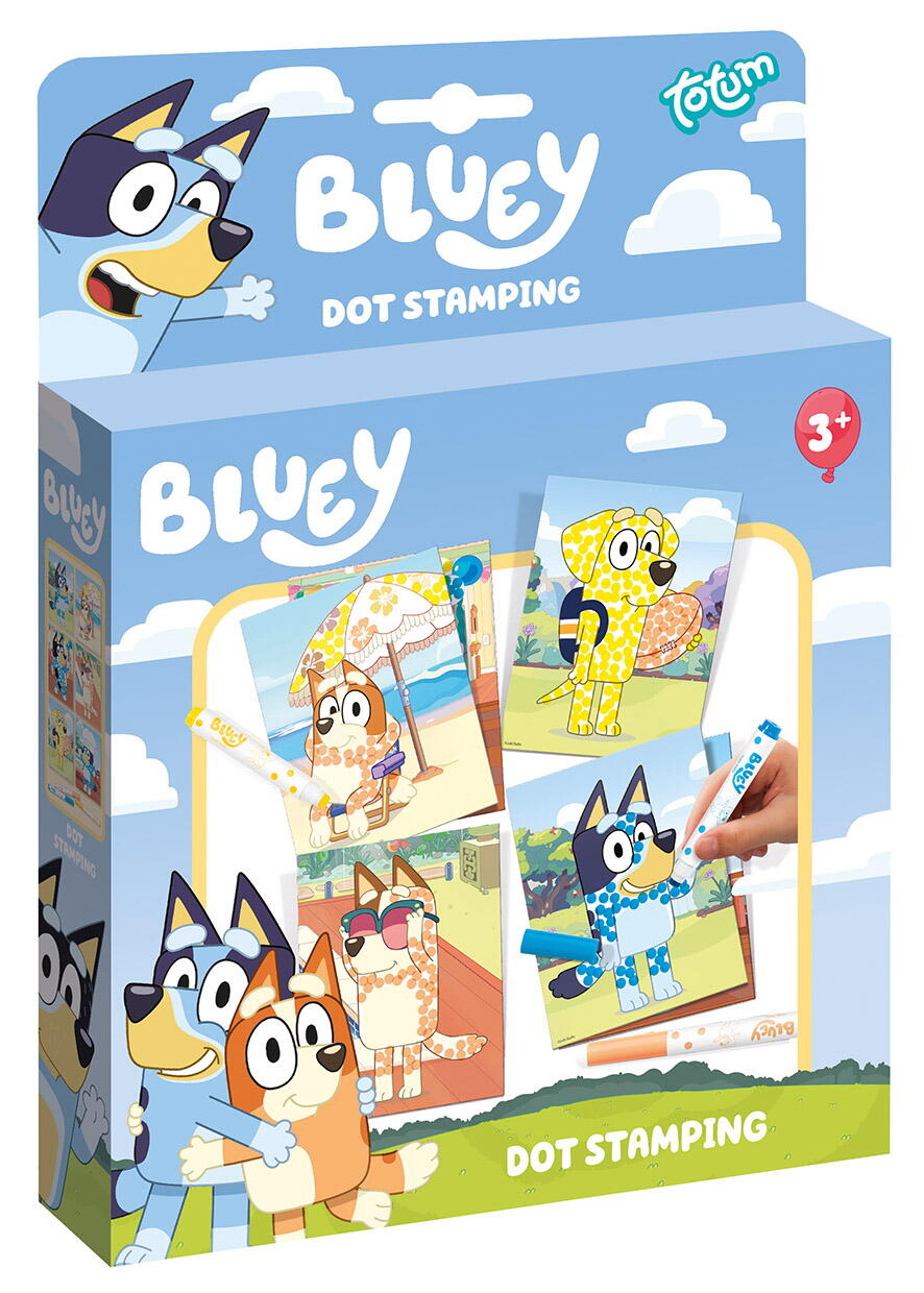 SET CREATIV - ARTA CU PUNCTE - BLUEY - TOTUM (TT290204)