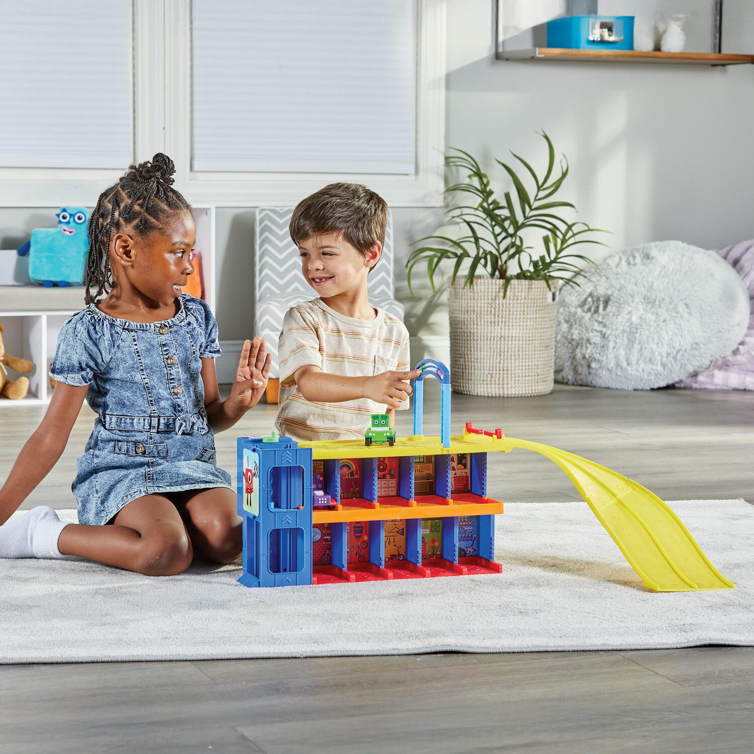 NUMBERBLOCKS® - GARAJUL VESEL CU NUMARATOARE - HAND2MIND (HM96927-UK)