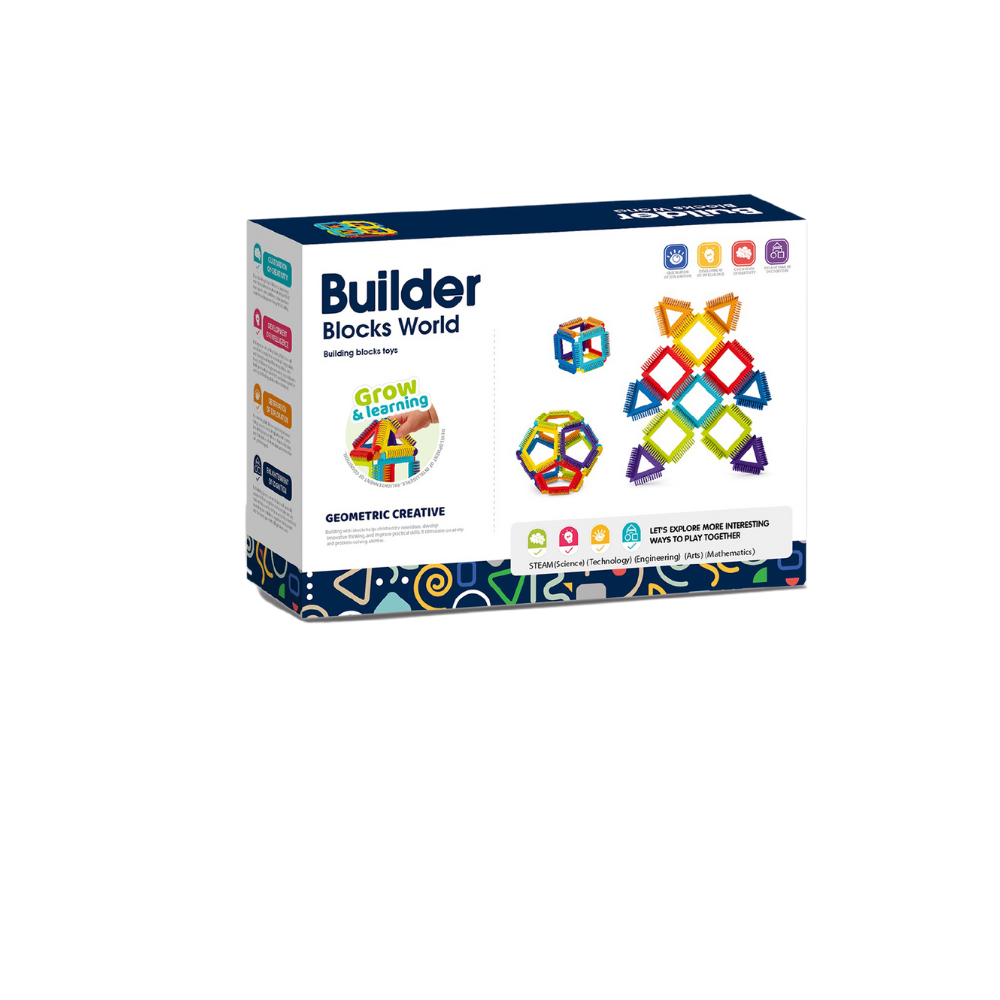 STEAM CONSTRUCTION GAME - MAGIC SHAPES (20 PIECES) - OWL (188-670)