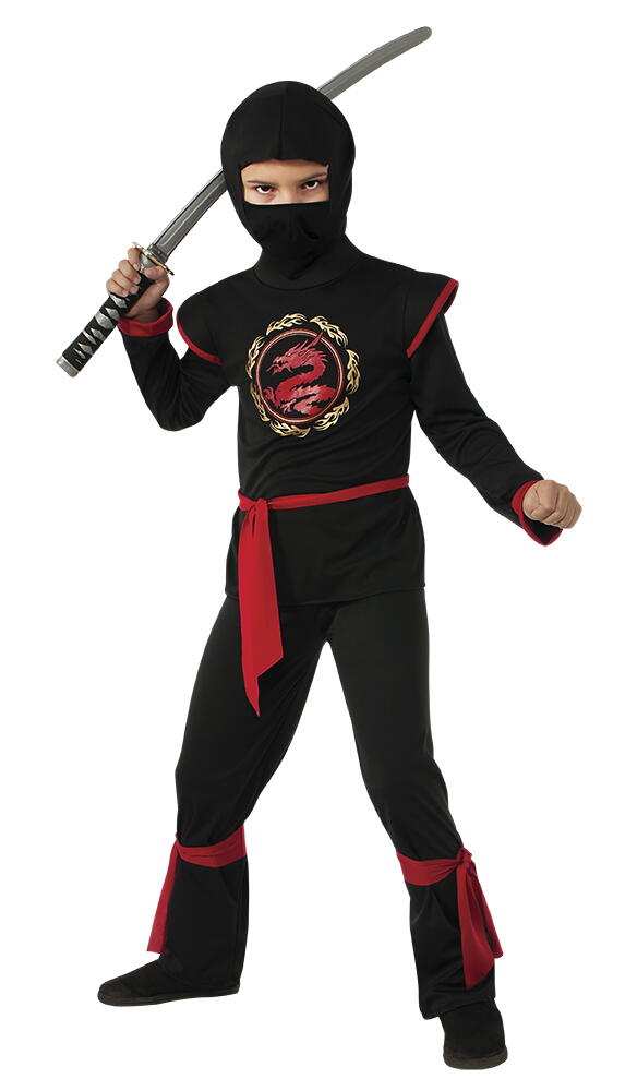 COSTUM DE CARNAVAL - NINJA DRAGON - RUBIES (887057)