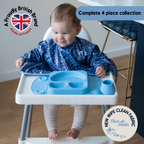 SET PREMIUM DIVERSIFICARE - FLEUR JARDIN (ALBASTRU) - TIDY TOT (WBFJBL)