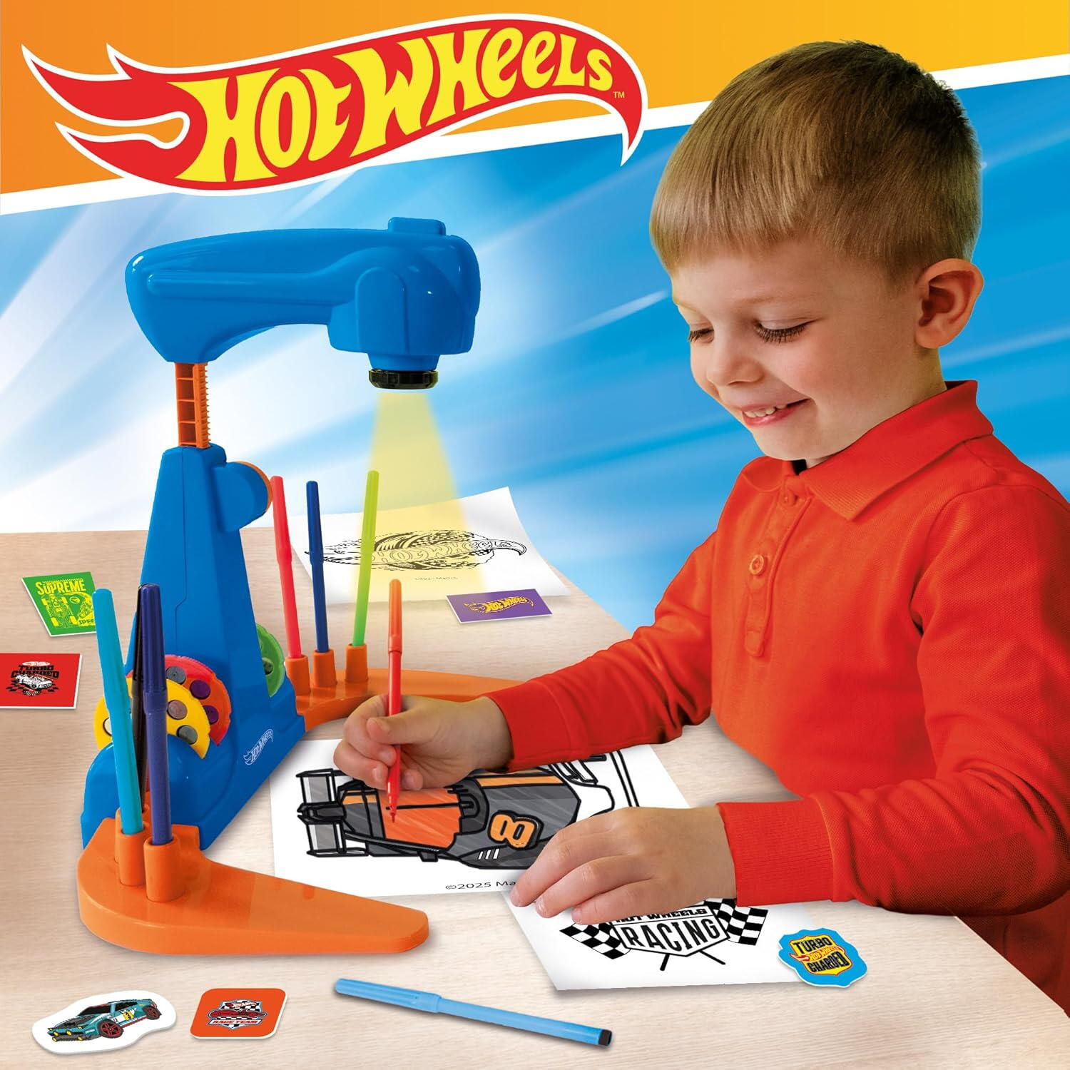 PROIECTOR PENTRU DESEN - HOT WHEELS - LISCIANI (L114061)