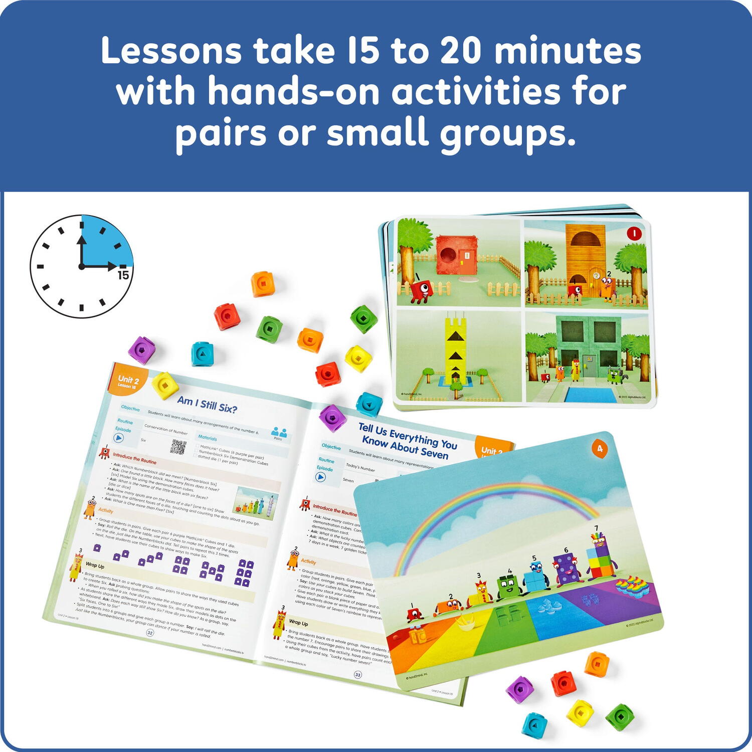 NUMBERBLOCKS®  - SETUL CLASEI - HAND2MIND (HM94589-UK)