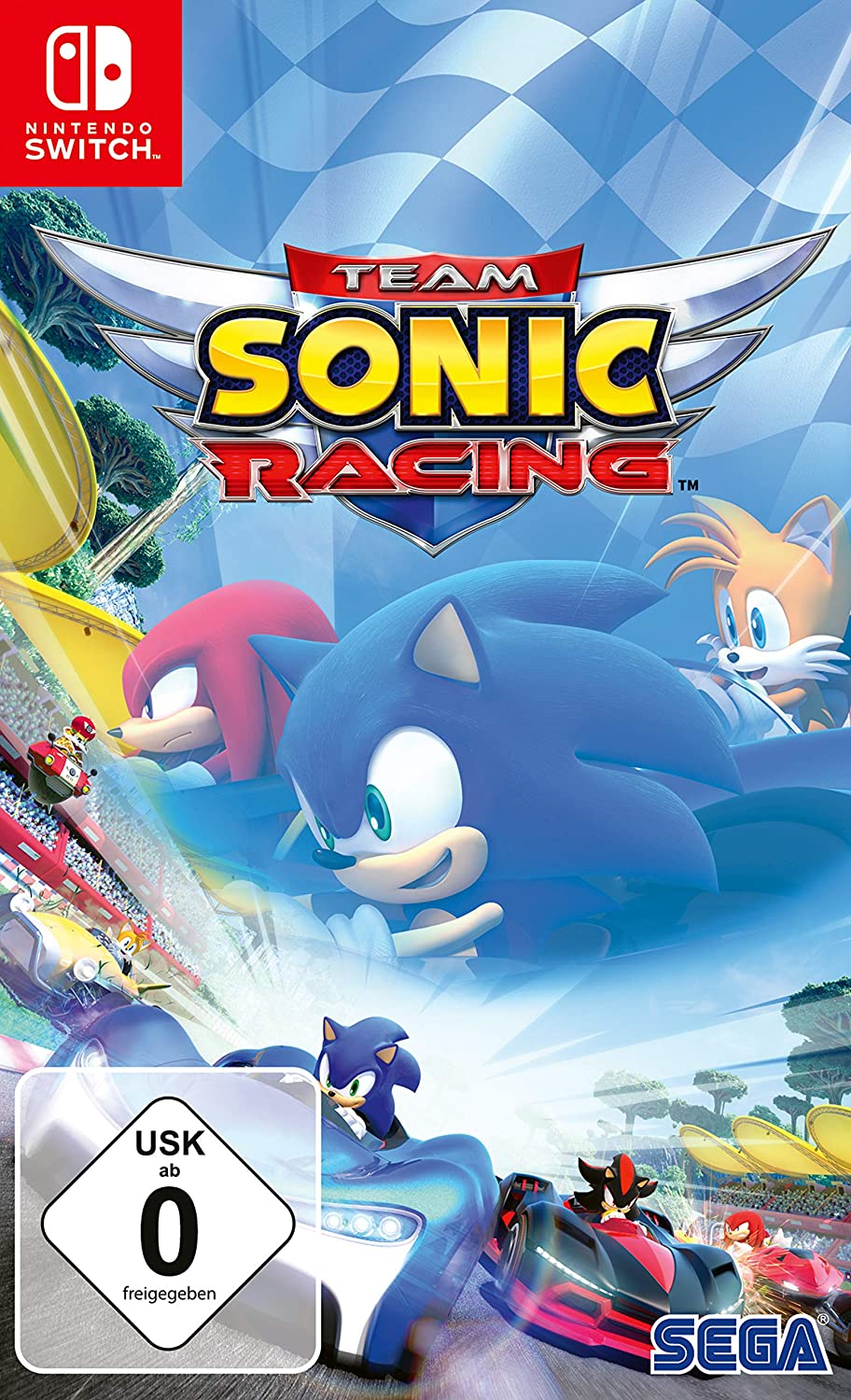 TEAM SONIC RACING - NINTENDO SWITCH - EU - MULTILANGUAGE - Libelula Vesela - Jocuri video