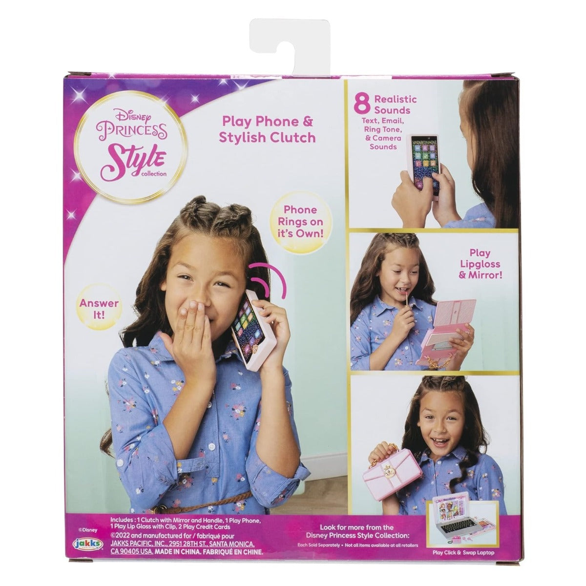 DISNEY PRINCESS - BAG, PHONE AND ACCESSORIES SET (221314)