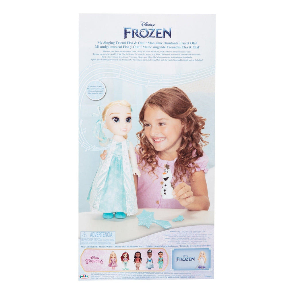 DISNEY FROZEN - PAPUSA ELSA CU FUNCTII, 38 CM (225306)