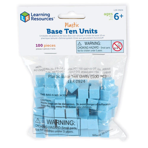 SET CUBURI BAZA 10 (100 BUC.) - LEARNING RESOURCES (LER0924)