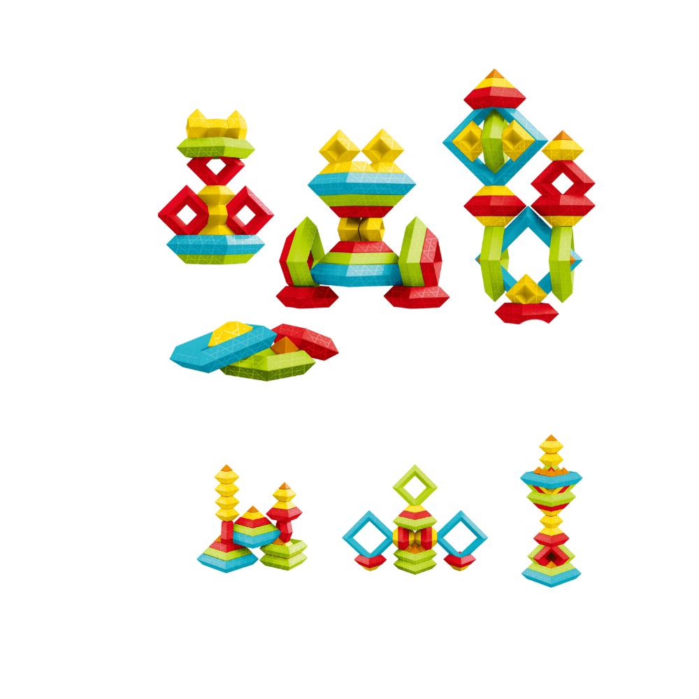 LOGIC GAME - PYTHAGORA'S CUBES IN THE BOX (30 PIECES) - OWL (188-625A)