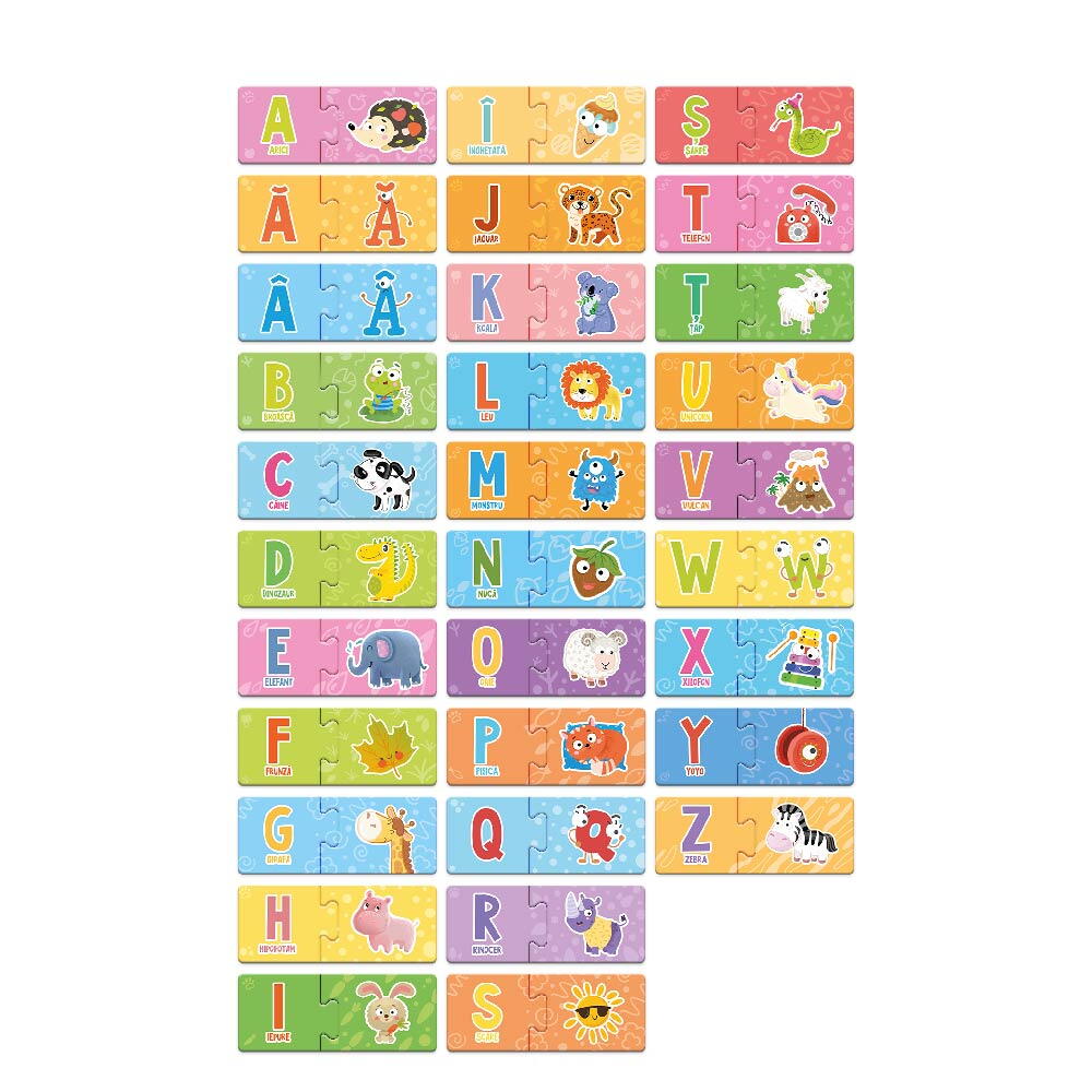JOC EDUCATIV - INVAT ALFABETUL (LIMBA ROMANA) - DODO (DO301229)