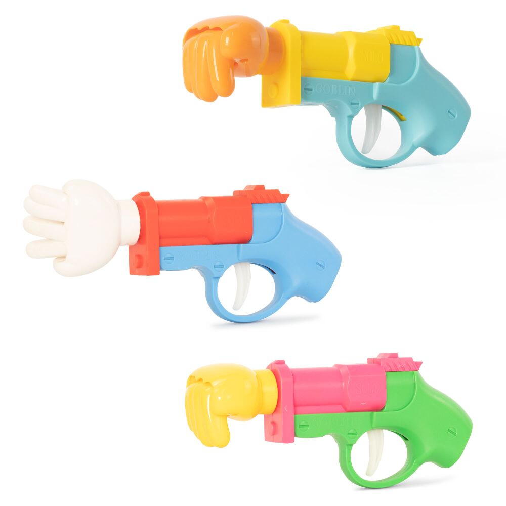 PISTOL AMUZANT - PIATRA, FOARFECA, HARTIE - KEYCRAFT (NV824)