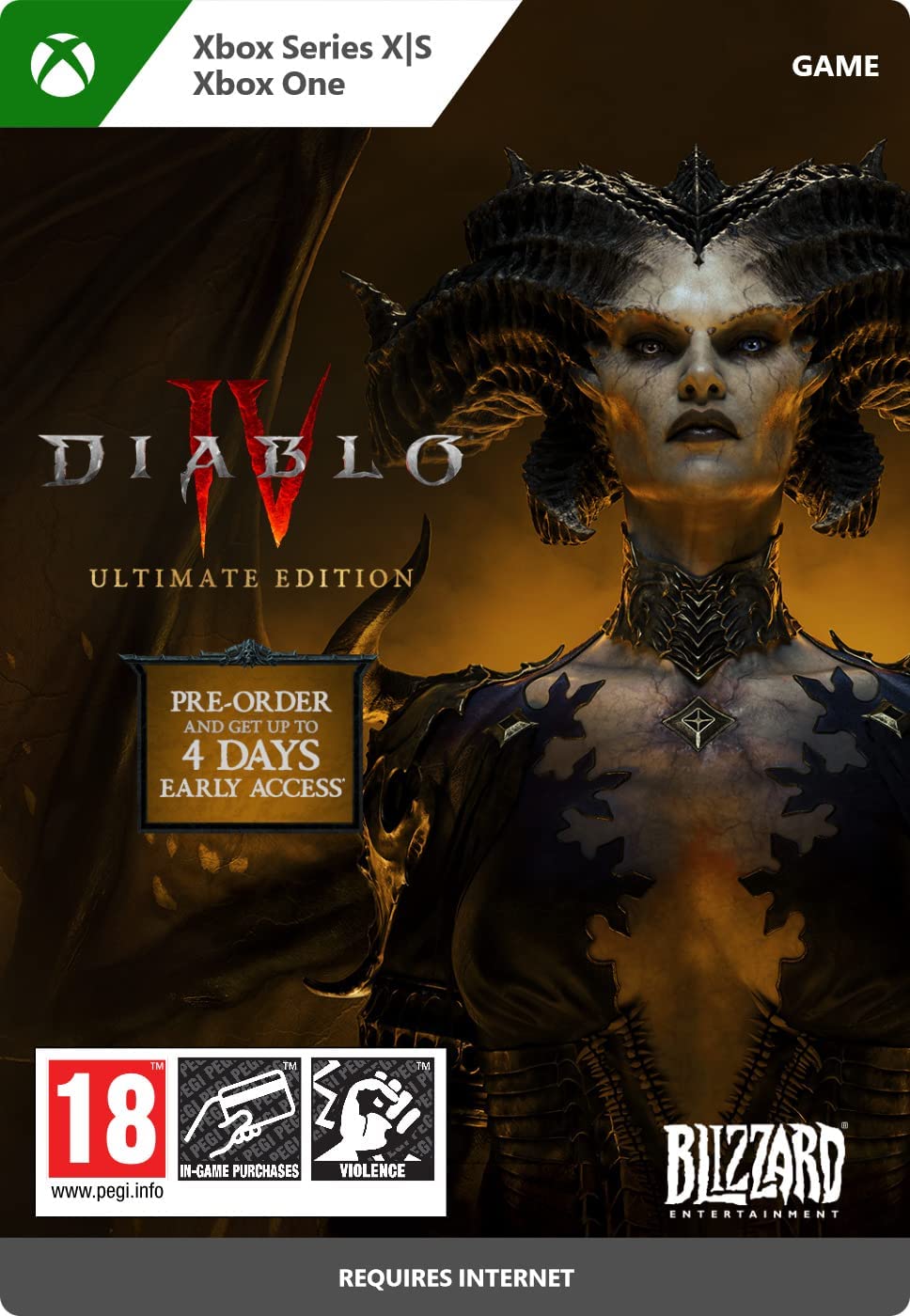 DIABLO IV (ULTIMATE EDITION) (XBOX ONE / XBOX SERIES X|S) - XBOX LIVE - MULTILANGUAGE - EU - Libelula Vesela - Jocuri video