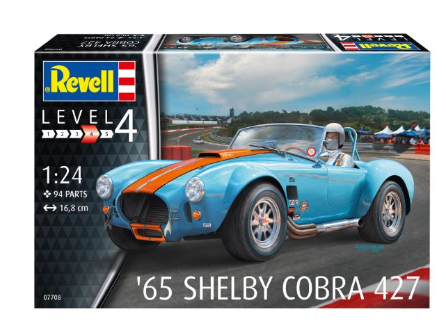 65 SHELBY COBRA 27 - REVELL (RV07708)